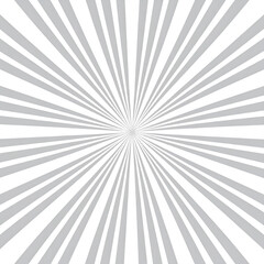 Wall Mural - Sunlight radiating pattern, bright beam illustration on white background