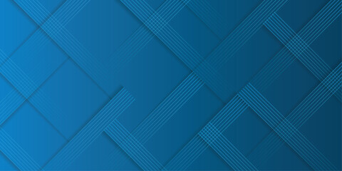 Abstract stripes thin line with geometric random size box | Modern blue gradient color angle gradient shape | Texture futuristic background design 