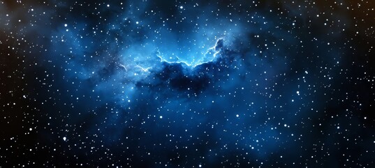 Wall Mural - Cosmic Canvas A Stunning Celestial Tapestry of Nebulous Clouds and Vibrant Hues in Deep Space