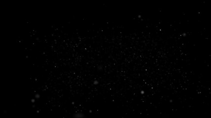 Wall Mural - Slowmotion Abstract Dust Particles Background