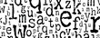 © selim - Creative and modern background with letters.