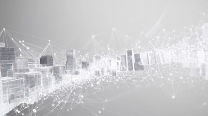 Abstract cityscape network
