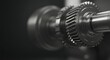 © gusmanfahmi - Metal Gear Gearshaft Mechanical Component Industrial Machinery Close Up