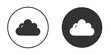 © Craft Studio - Cloud icon clipart flat designs. illustration vectors