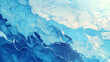 © SHUN - 水が流れるような、青と白の大理石（マーブル）模様の背景