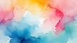 © Stormlab99 - Vibrant Watercolor Abstract Background with Fluid Shapes and Dreamy Pastel Colors for Creative Projects