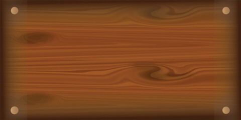 Natural wooden texture background with a dark brown woodgrain pattern