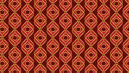abstract ornamental vector seamless red pattern and swatches oriental chinese new year modern simple