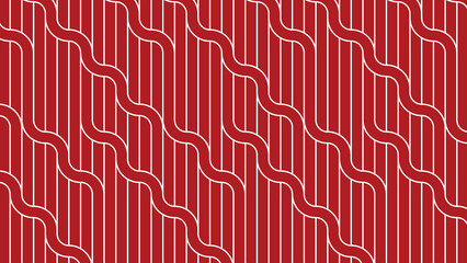 abstract ornamental vector seamless red pattern and swatches oriental chinese new year modern simple