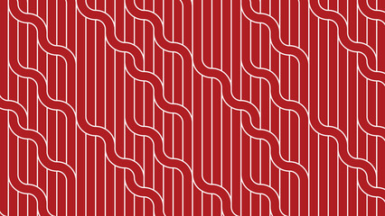 abstract ornamental vector seamless red pattern and swatches oriental chinese new year modern simple