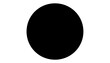 © Alam - Solid black circle