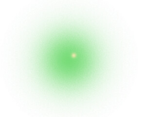 Wall Mural - Abstract green glowing circle with soft blurred edges and light center on white background. Minimal bright texture design for modern digital art concepts. Vibrant radial pattern illustration.