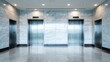 © tygowho - Modern Office Elevator Lobby - Clean & Minimalist Design