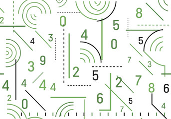 Abstract Numeric Pattern