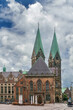 City hall and cathedral in Bremen, Germany