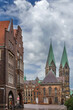 City hall and cathedral in Bremen, Germany
