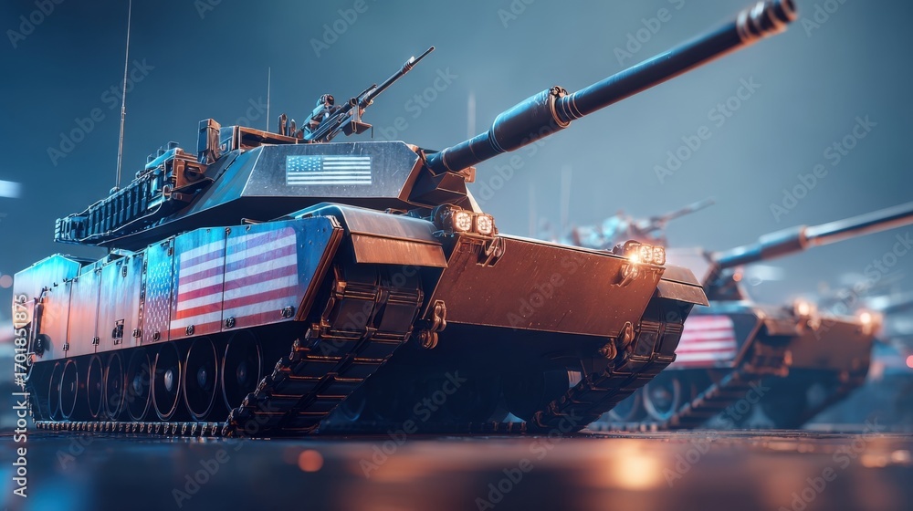 Military Tanks Ready for Action: A Powerful Display of Defense and ...