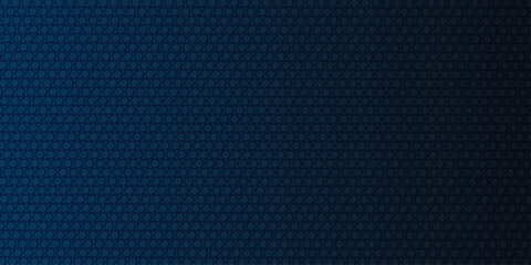 Dark Blue Seamless Pattern of Concentric Circles with Fading Gradient abstract background