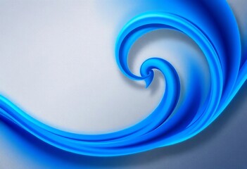 Wall Mural - Abstract swirling blue curves on a textured background , universe, motion
