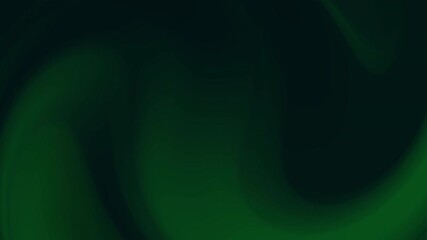 Wall Mural - green animated footage showcases a mesmerizing gradient background. this smooth animation with a wav