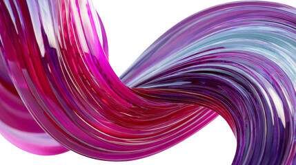 Wall Mural - Captivating swirl of iridescent colors in a mesmerizing dance of light and fluid motion against an