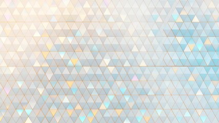 Wall Mural - Abstract Triangular Pattern with Subtle Shimmering Light Effects