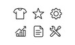 © Gandalf - Minimalist icon set: essentials for design and functionality