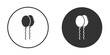 © Dan - Balloons icon vector. simple design logo icons set