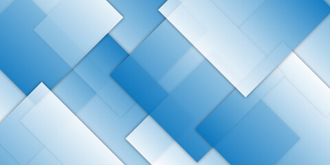 Blue digital technology background with geometric square patterns. modern seamless business and cover blue design abstract background. soft blue color, product presentation and technology concept blue