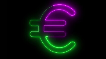Futuristic finger pointing at glowing digital euro symbol on a high-tech interface. Concept of European digital finance, user interaction and financial technology innovation