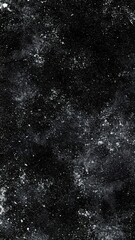 Wall Mural - Dense Field of White Stars Against a Deep Black Sky in Deep Space Galaxy