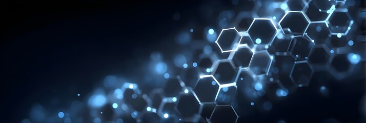 Block chain concept with rendering, block, technology