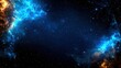 © FarhaStock - Stunning Cosmic Background with Bright Stars and Colorful Nebulae in Deep Space