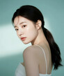 © CoreSelect - 아름다운 미인의 피부관리와 뷰티 메이크업Skin Care and Beauty Makeup of a Beautiful Woman