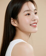 © CoreSelect - 아름다운 미인의 피부관리와 뷰티 메이크업Skin Care and Beauty Makeup of a Beautiful Woman