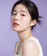 © CoreSelect - 아름다운 미인의 피부관리와 뷰티 메이크업Skin Care and Beauty Makeup of a Beautiful Woman