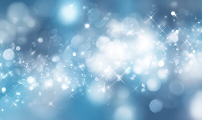 blue bokeh background