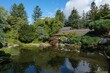 Jardin japonais sur l'Île de Versailles à Nantes, France