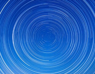 Wall Mural - Rotating Star Trails Against Blue Night Sky Astronomy and Space Exploration
