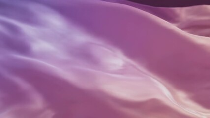 Wall Mural - abstract soft glow fabric subtly waves and billows like silk in a gentle breeze, creating a seamless