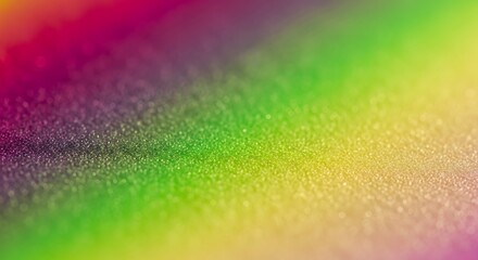 Canvas Print - glittering rainbow gradient surface with shallow depth of field abstract background