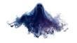 © Nawab stock - Realistic ghost shadow with smoky phantom effect, isolated on white background