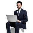 © Shahriar - young businessman with laptop