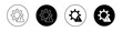 © Chris - Technical warning icons vectors for web designs.