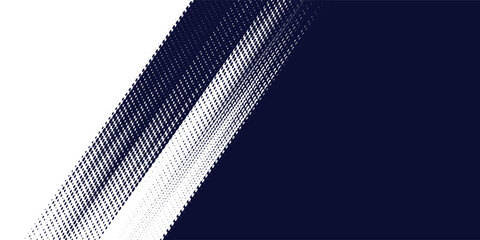 Wall Mural - Dots halftone white ,blue color pattern gradient grunge texture background. Dots pop art comics sport