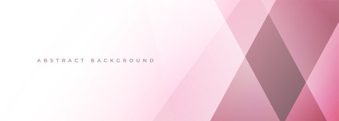 Wall Mural - pink modern abstract wide banner with diagonal lines. white and pink geometric abstract background. 