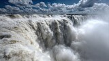 The Massive Power of a Grand Waterfall Scene