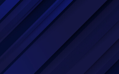 Wall Mural - blue abstract background with dark gradient and modern striped design