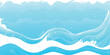© The Alpha - Turquoise blue water background with soft waves ideal for graphic design projects