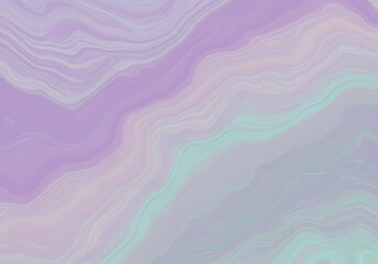 Abstract Pastel Watercolor Swirls Background - Lilac, Lavender, Teal, Soft Gradient, Artistic Texture.